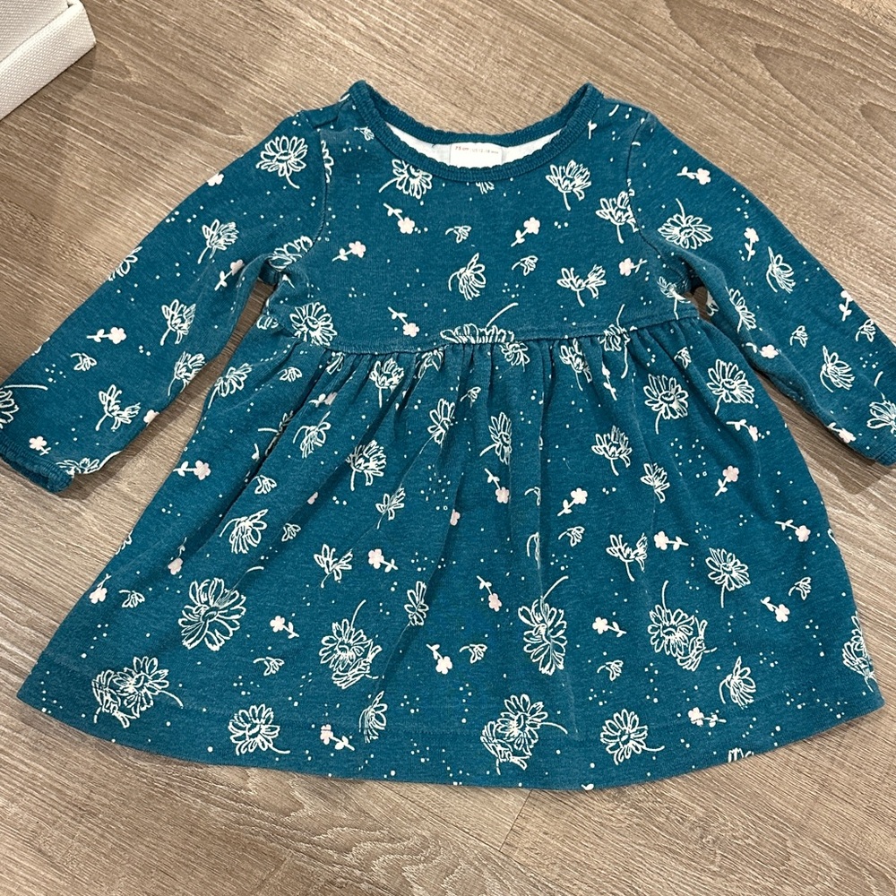 Hanna Andersson Floral Long Sleeve Dress